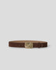 COSMO SUEDE BELT Chocolate Gold - BELT