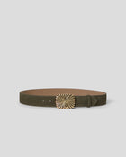 COSMO SUEDE BELT Olive Gold - BELT