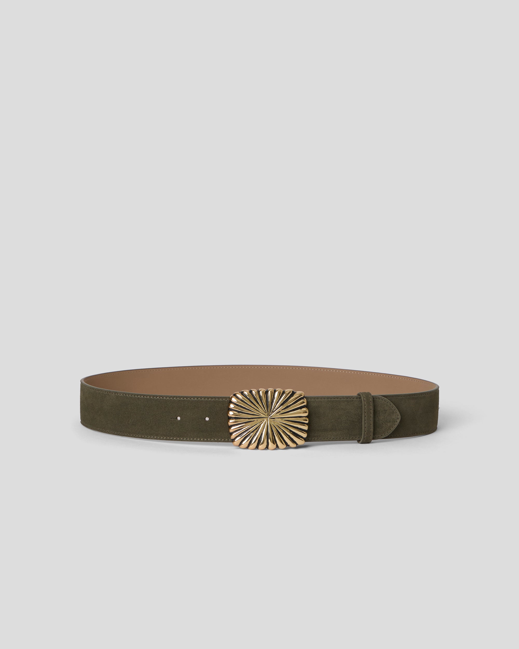 COSMO SUEDE BELT Olive Gold - BELT