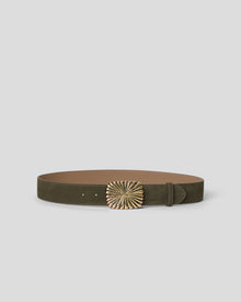 COSMO SUEDE BELT Olive Gold - BELT