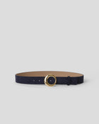 DAVID SUEDE BELT Dk. Navy Gold - BELT