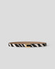 NATE CALF-HAIR LEATHER BELT Zebra Gold - BELT