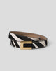 NATE CALF-HAIR LEATHER BELT - BELT