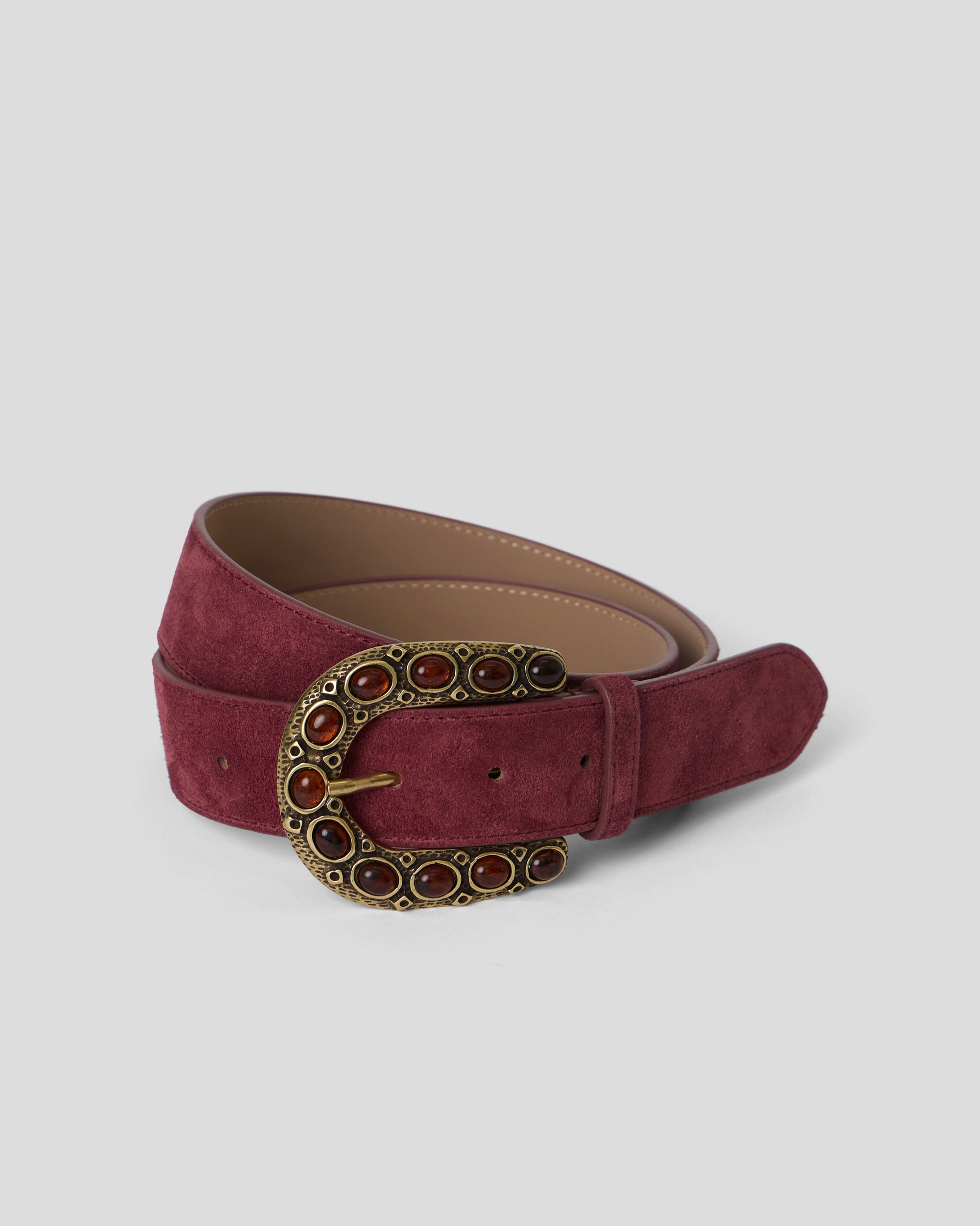 CHARLES SUEDE BELT - BELT