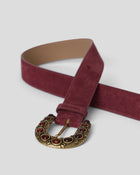 CHARLES SUEDE BELT - BELT