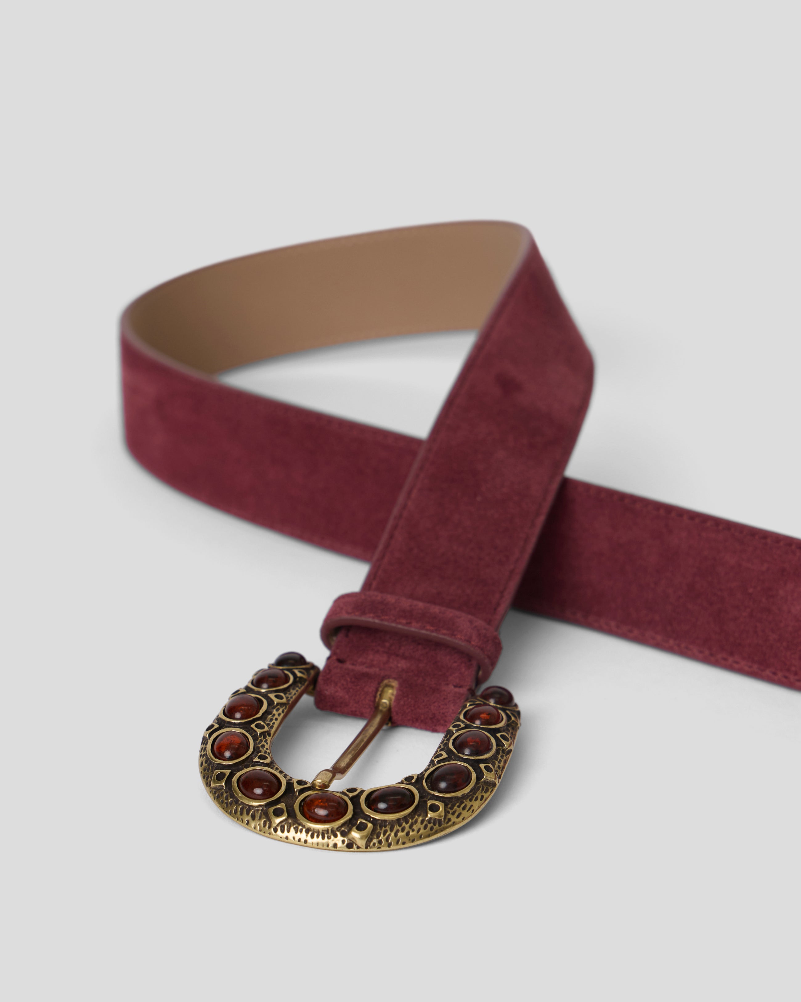CHARLES SUEDE BELT - BELT