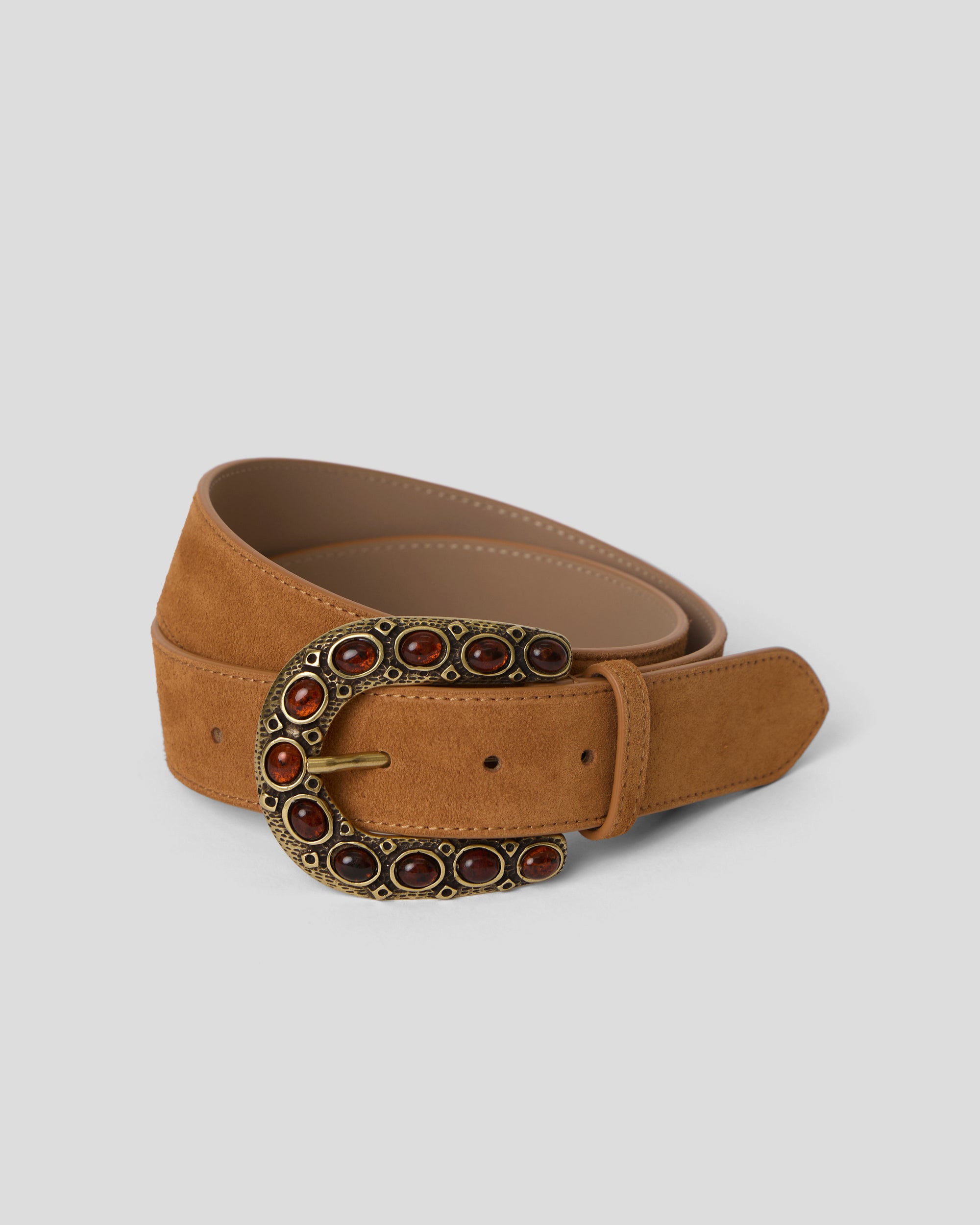 CHARLES SUEDE BELT - BELT