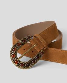 CHARLES SUEDE BELT - BELT