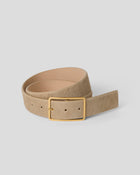 MILLA CALF-HAIR LEATHER BELT - BELT