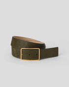 MILLA CALF-HAIR LEATHER BELT - BELT