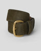 ARTHUR CALF-HAIR LEATHER BELT - BELT