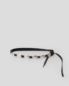 MYRA WRAP BELT Black Silver - BELT