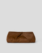 JINO CALF-HAIR CLUTCH Bronze - HANDBAGS