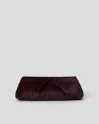 JINO CALF-HAIR CLUTCH Cabernet - HANDBAGS