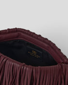 MELROSE LEATHER CLUTCH - HANDBAGS