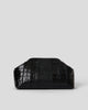 CATE CROC CLUTCH Black - HANDBAGS