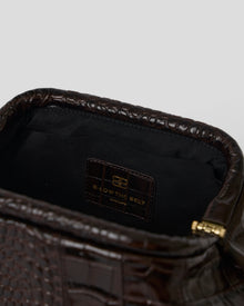 CATE CROC CLUTCH - HANDBAGS