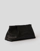 BRONTE CROC SUEDE CLUTCH - HANDBAGS