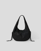 EMERSON LEATHER HOBO Black - HANDBAGS