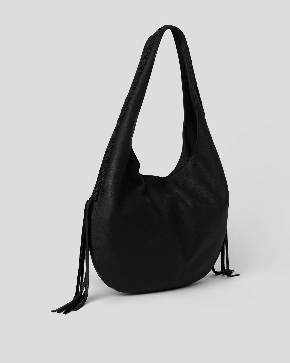 EMERSON LEATHER HOBO - HANDBAGS
