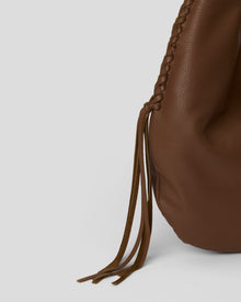 EMERSON LEATHER HOBO - HANDBAGS