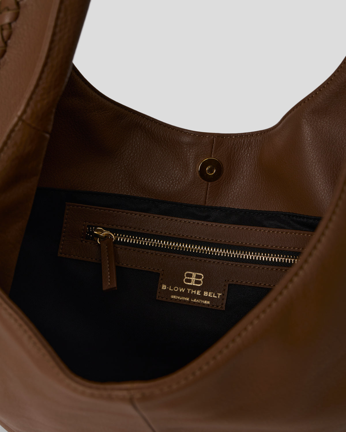 EMERSON LEATHER HOBO - HANDBAGS