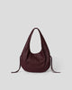 EMERSON LEATHER HOBO Oxblood - HANDBAGS