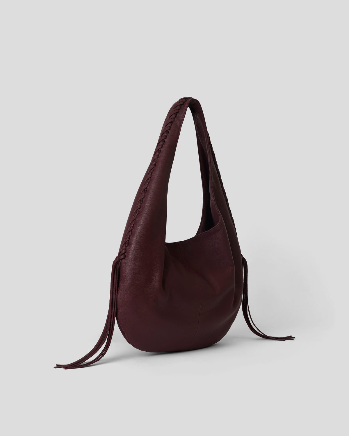 EMERSON LEATHER HOBO - HANDBAGS