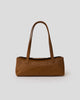 JOAN CALF-HAIR SHOULDER BAG Bronze - HANDBAGS