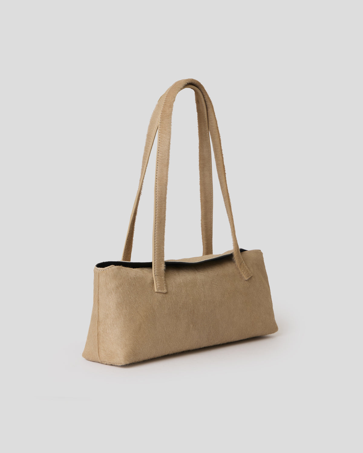 JOAN CALF-HAIR SHOULDER BAG - HANDBAGS