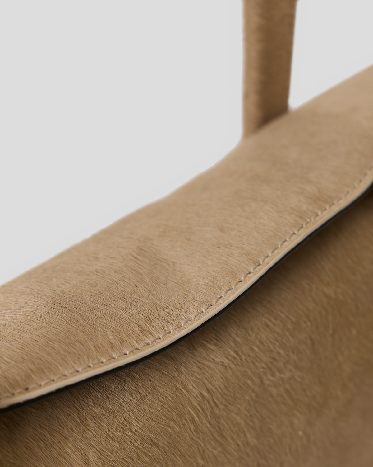 JOAN CALF-HAIR SHOULDER BAG - HANDBAGS