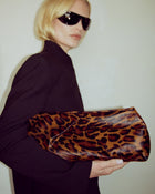 JINO CALF-HAIR CLUTCH - HANDBAGS