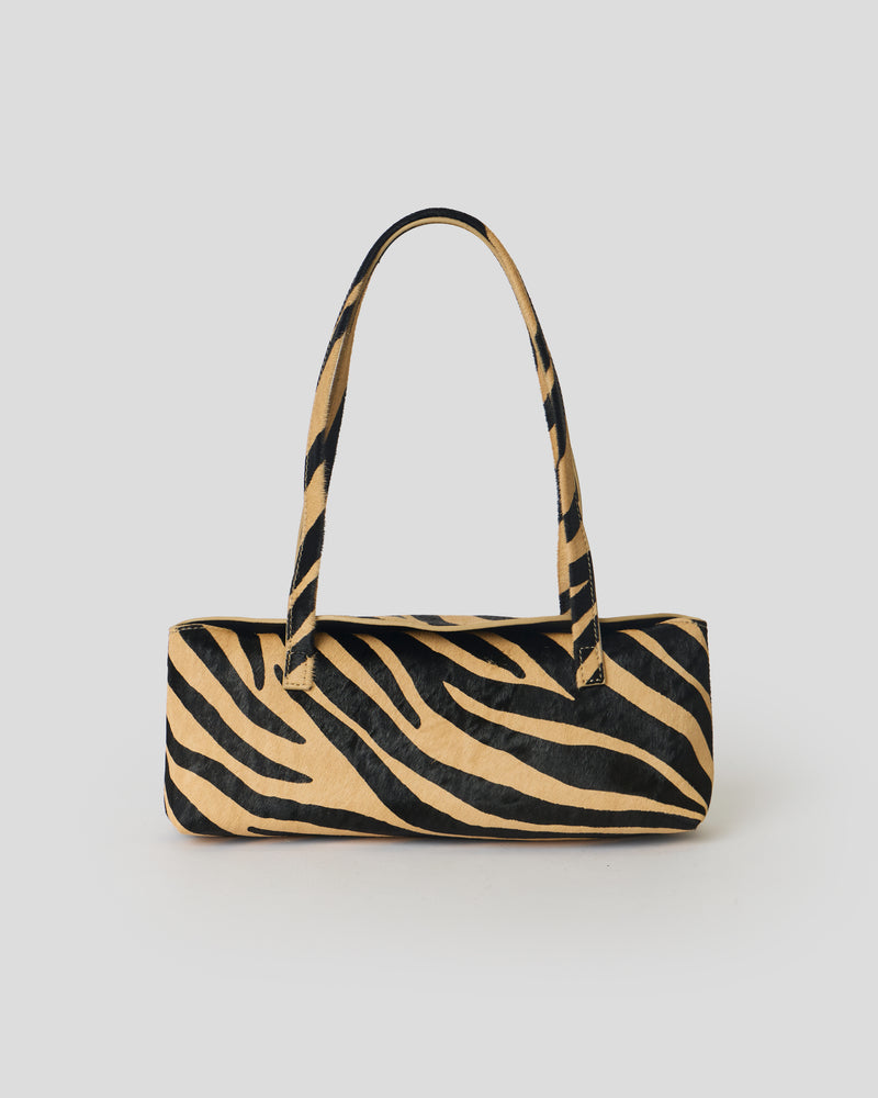 JOAN CALF-HAIR SHOULDER BAG Maxi Zebra - HANDBAGS