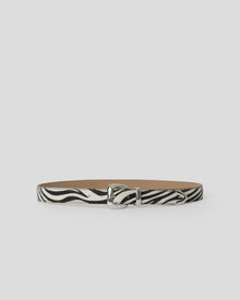 ESTI CALF-HAIR BELT