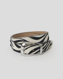 ESTI CALF-HAIR BELT