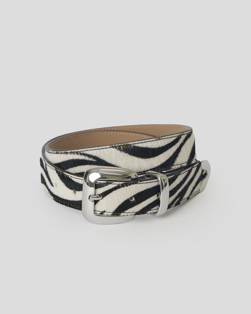 ESTI CALF-HAIR BELT