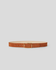 MILLA SUEDE BELT Cognac Gold - BELT