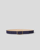MILLA SUEDE BELT Navy Gold - BELT