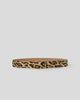 MILLA CALF-HAIR LEATHER BELT Leopard Gold - BELT