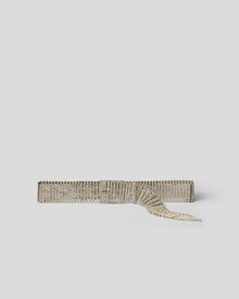 FARAH CRYSTAL BELT Silver OS - BELT