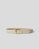 KENNEDY LEATHER BELT Bone Gold - BELT
