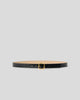 ELLIE CROCO LEATHER BELT - BELT
