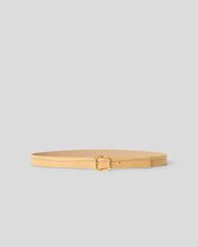 ELLIE CROCO LEATHER BELT - BELT