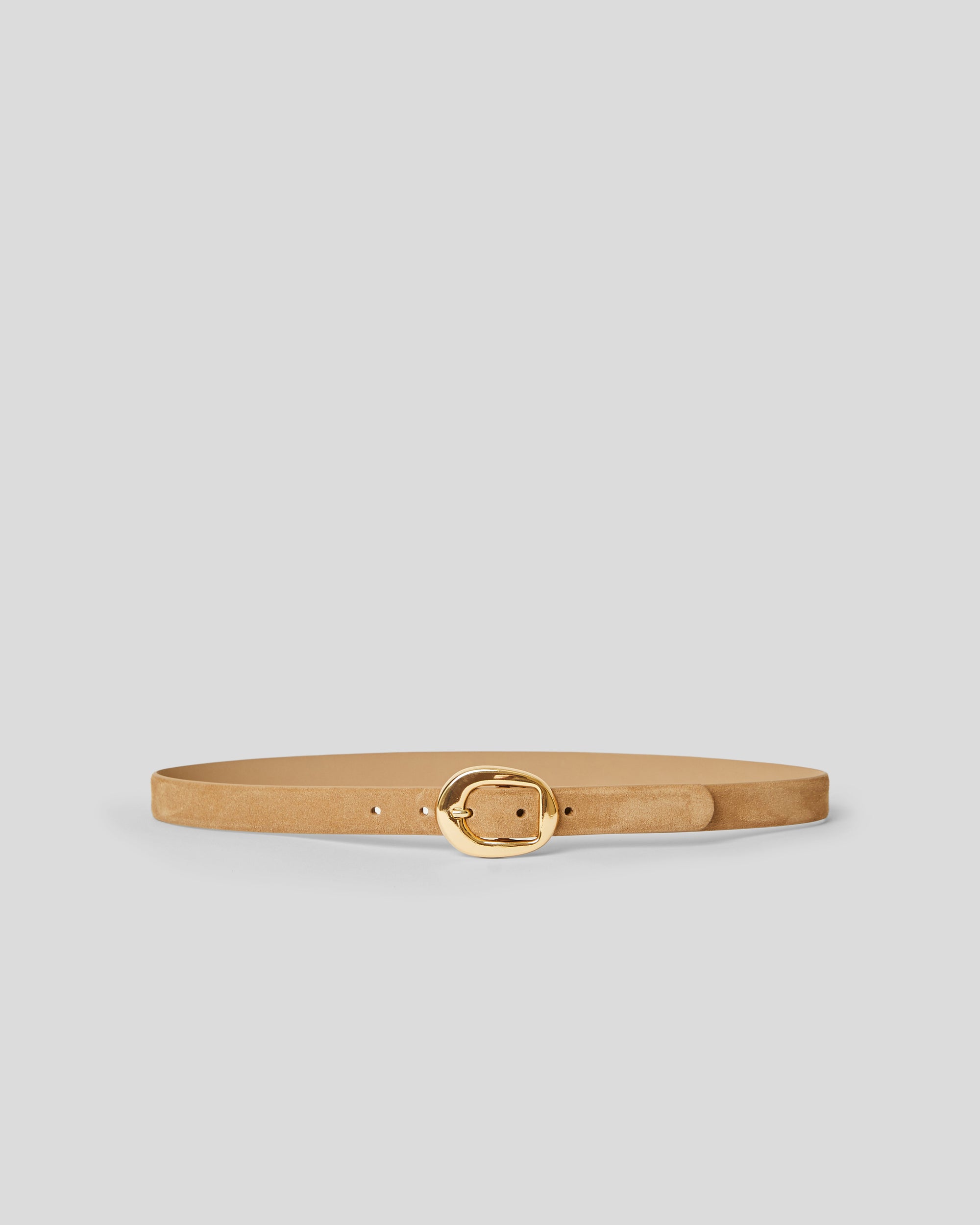 GREYSON MINI SUEDE BELT Sable Gold - BELT