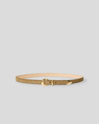 LEO SUEDE BELT Dk. Moss Gold - BELT