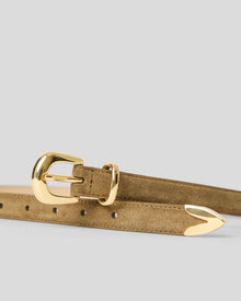 LEO SUEDE BELT - BELT
