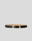 CANDICE LEATHER BELT Black Gold - BELT