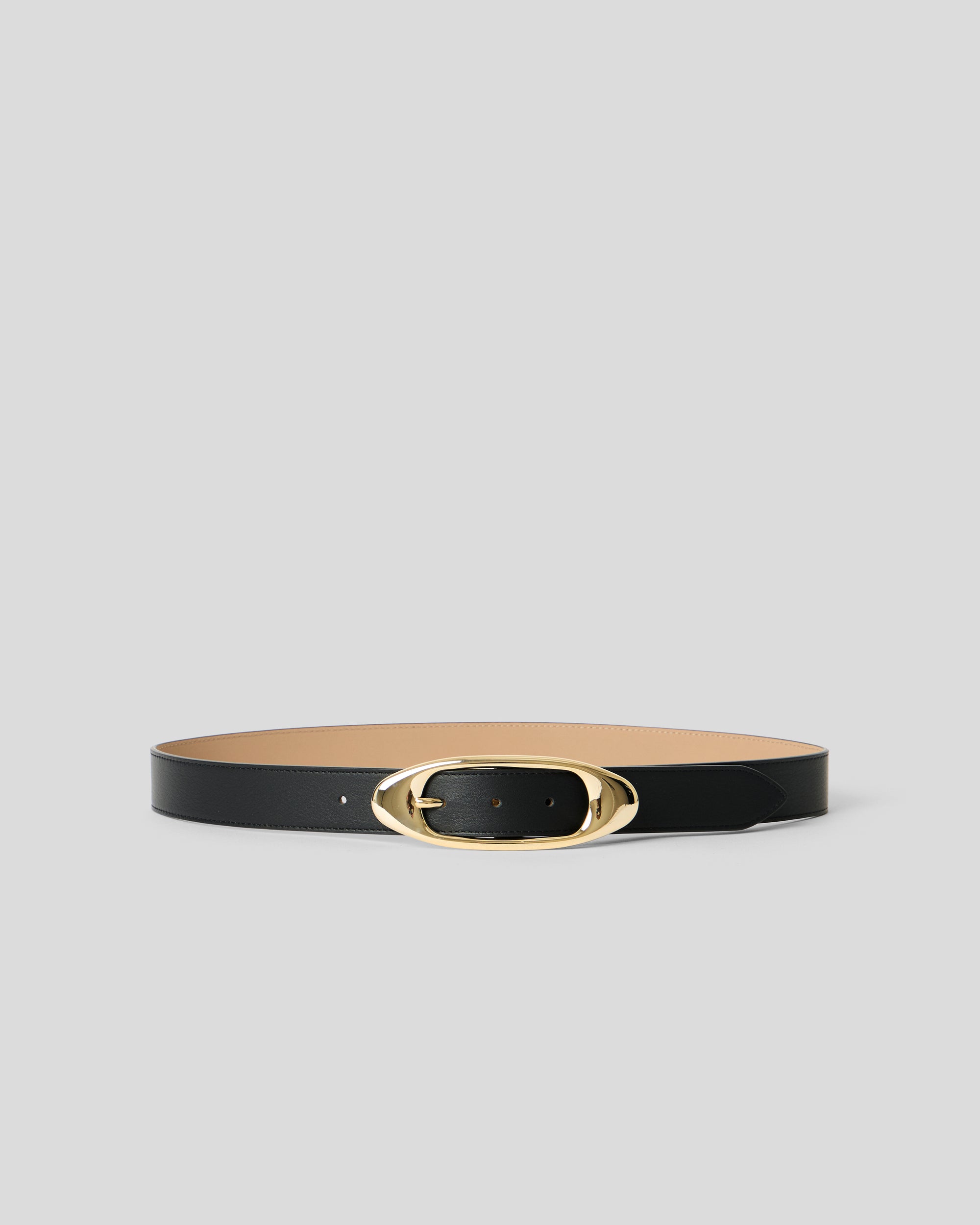 CANDICE LEATHER BELT Black Gold - BELT