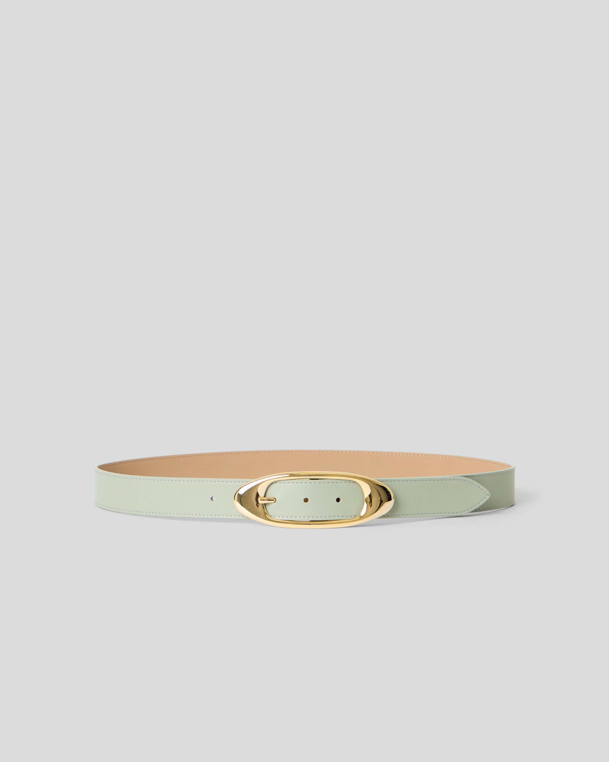 CANDICE LEATHER BELT Mint Gold - BELT