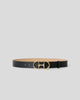 LOU LEATHER BELT Black Gold - BELT